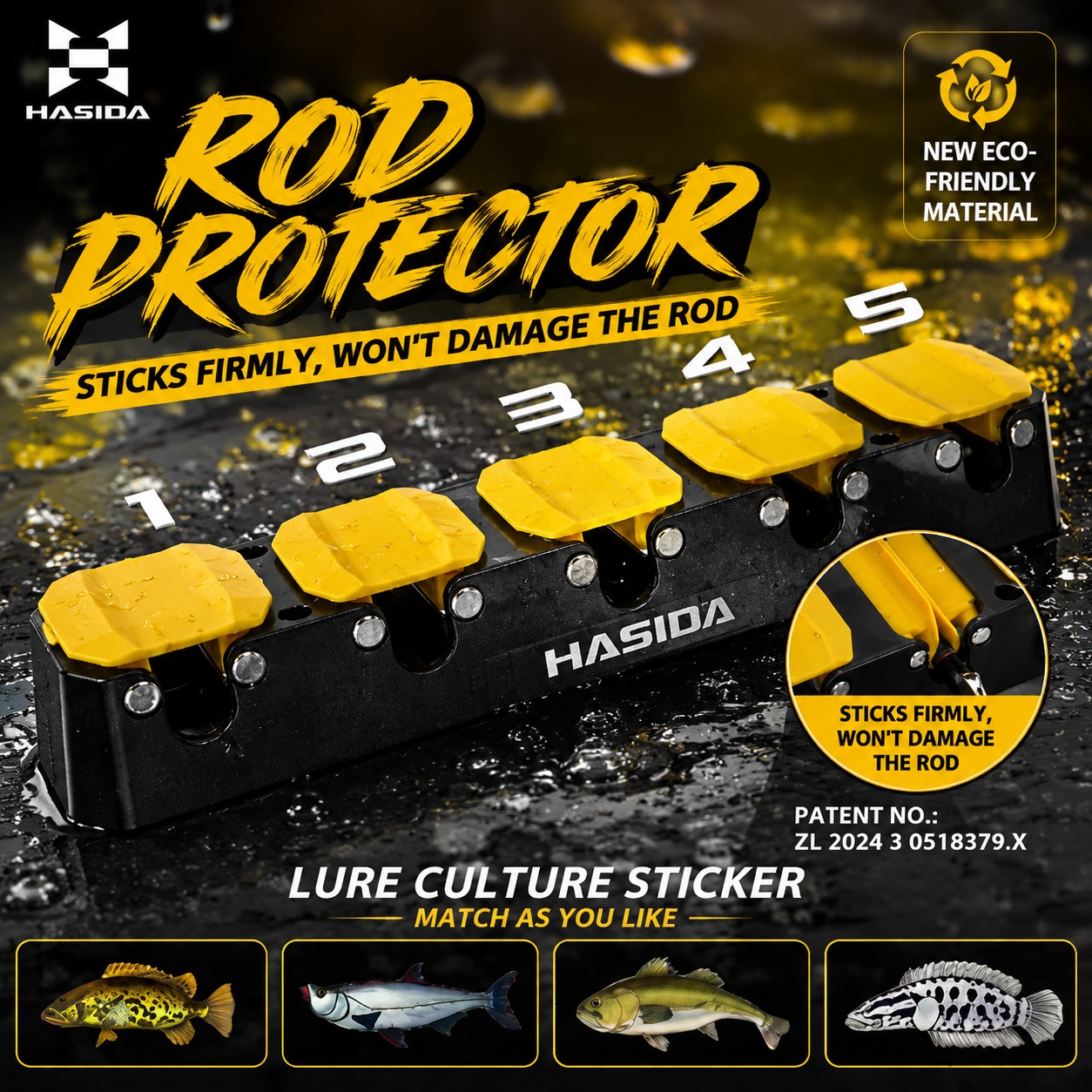 Настенный держатель для удочек – обзор и цена Fishing Rod Rack