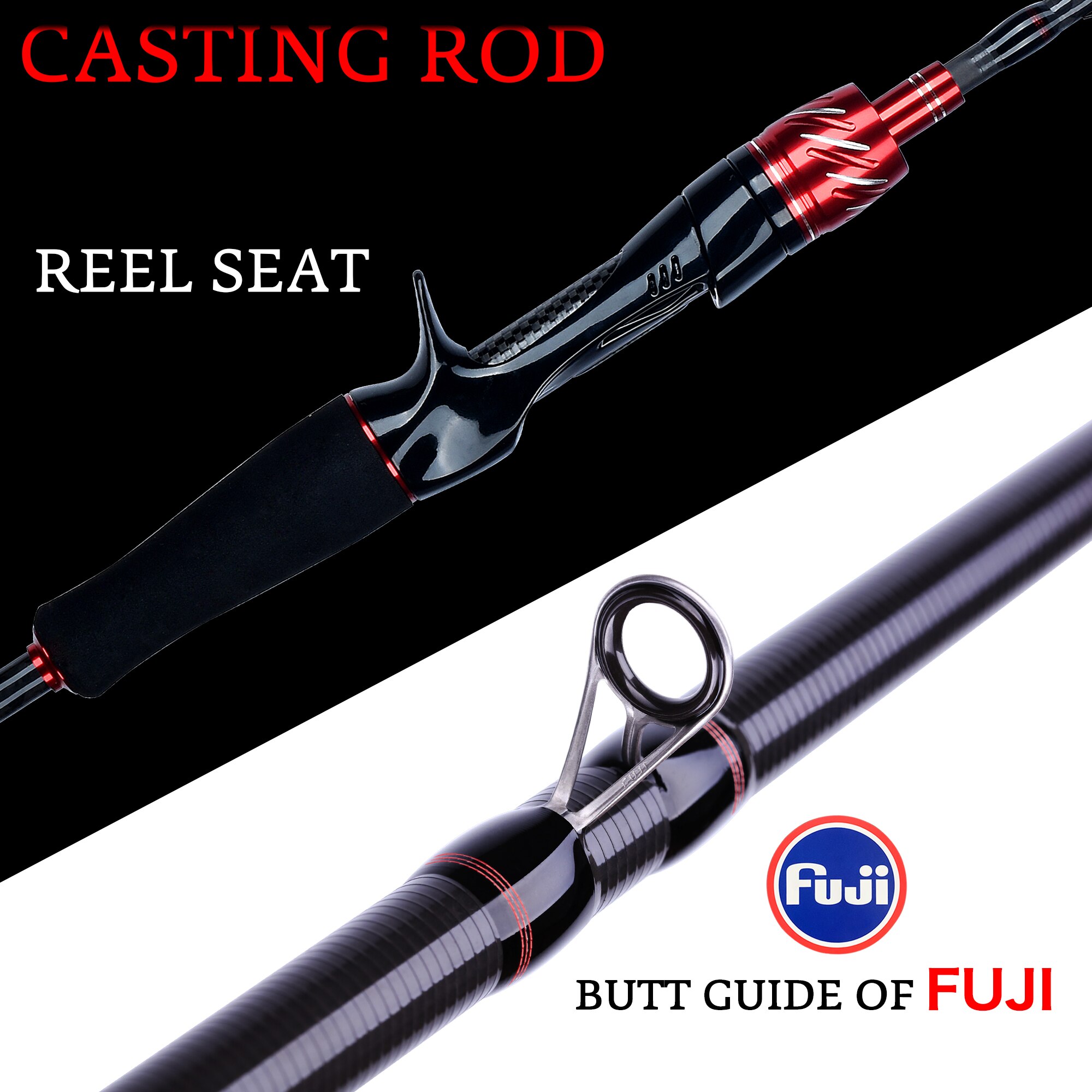 BIUTIFU Traveller Спиннинг Cas – обзор и цена Fishing Rod Surf