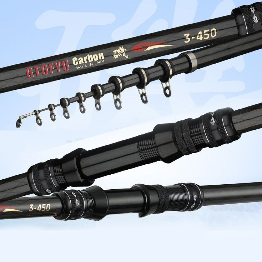 2,7 м, 3,6 м, 4,5 м, 5,4 м, 6, – обзор и цена Fishing Rod Surf